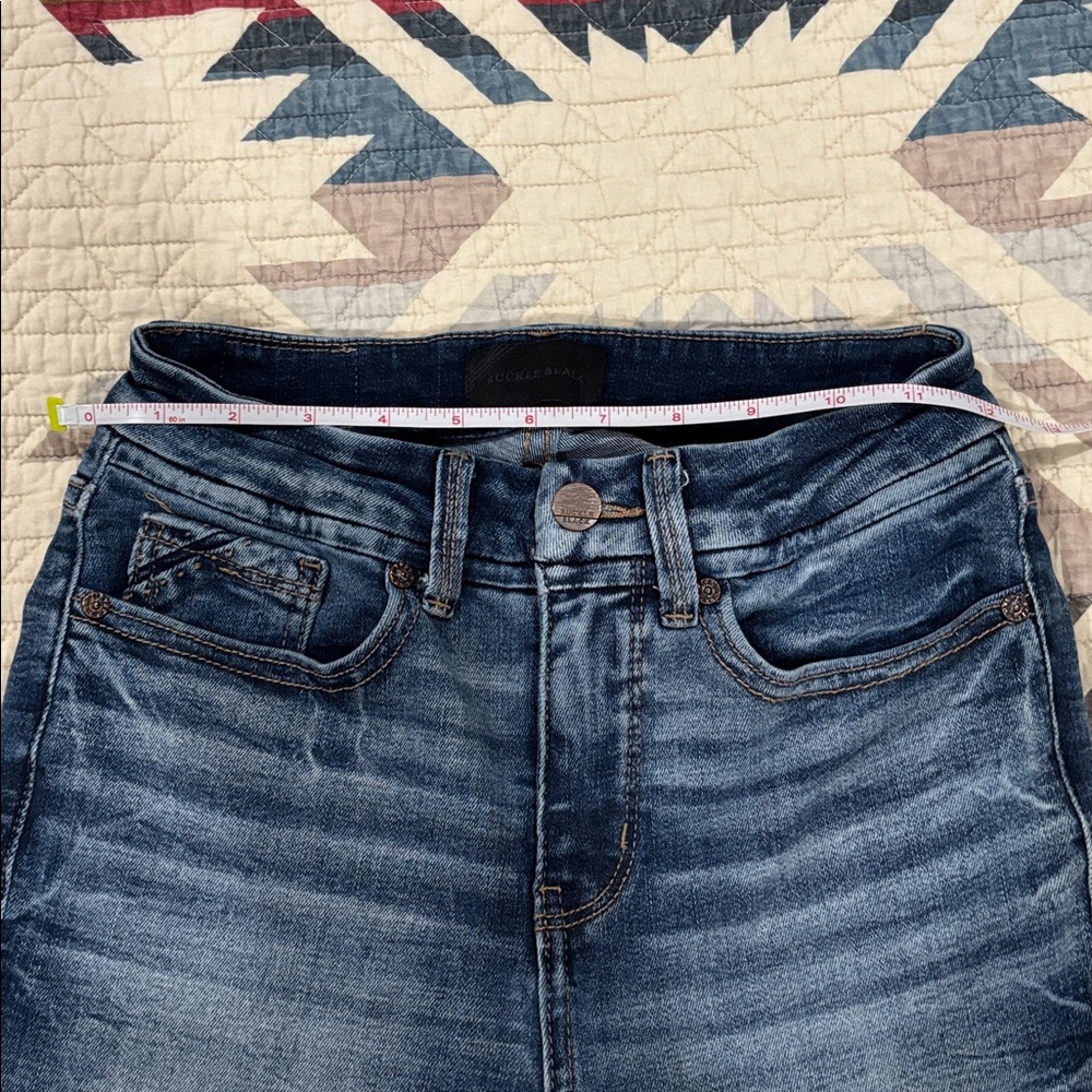 Buckle black women’s jeans - Picture 6 of 7